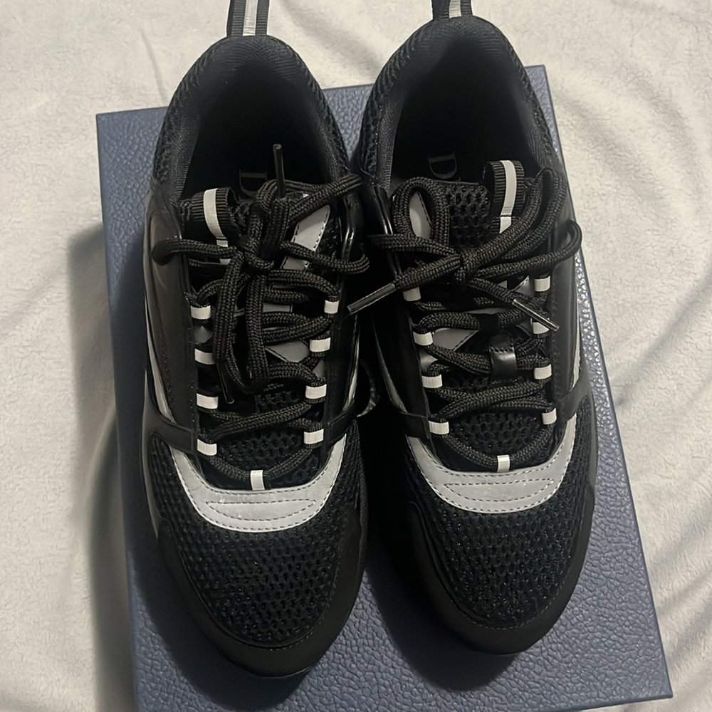 B22 Dior Size 42/9 black reflective - Picture 7 of 8